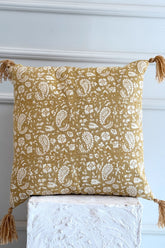 Paisley Block Printed Cushion
