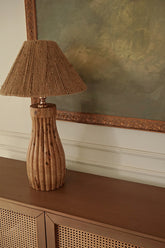 Davi’s Wooden Table Lamp