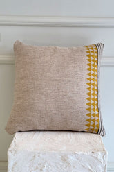 Tessra Block Printed Cushion