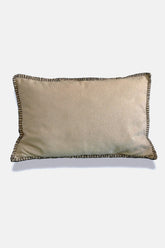 Hand Embroidered Topstitch Cushion Cover