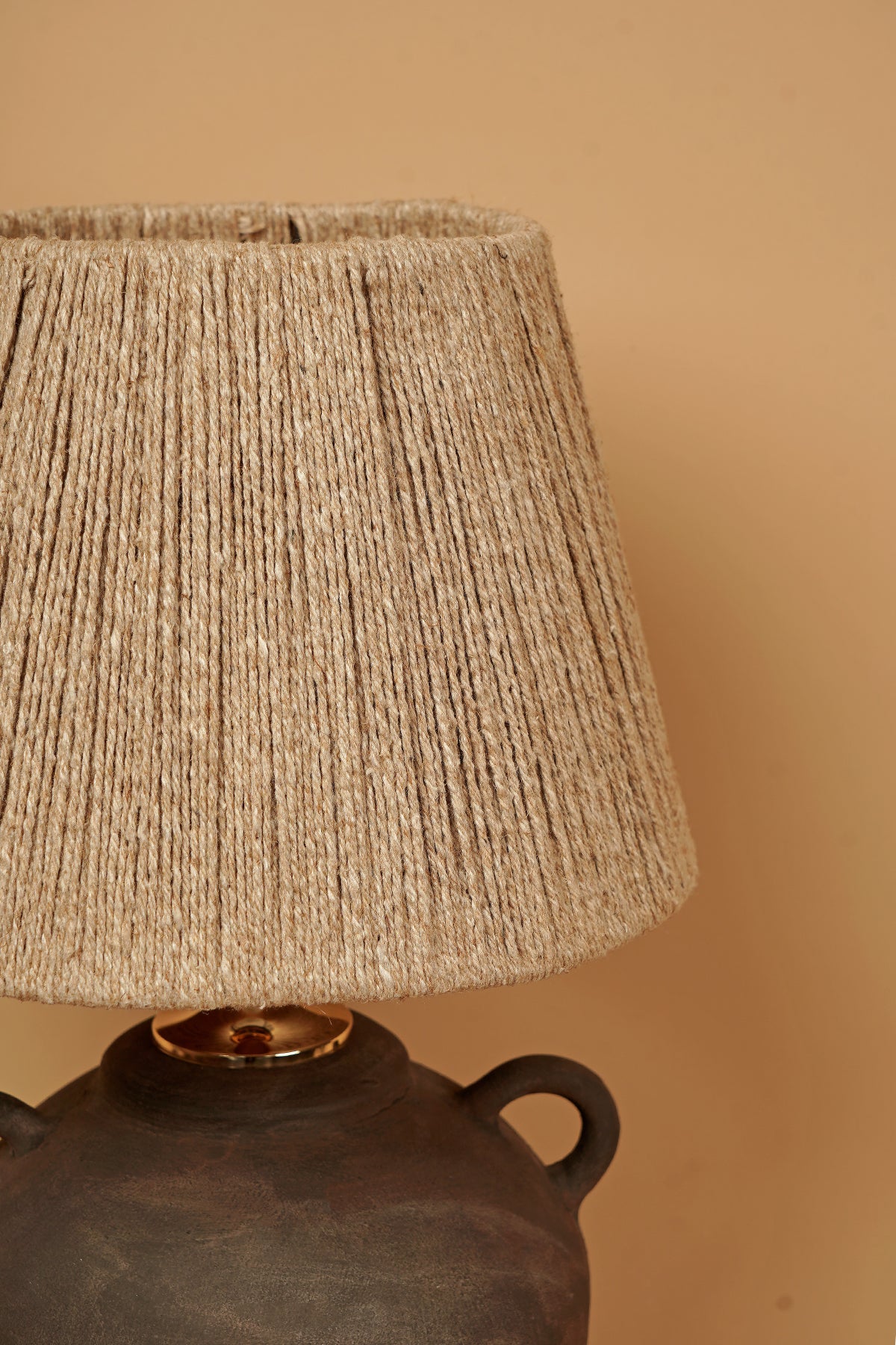 Jute Lampshade Drum