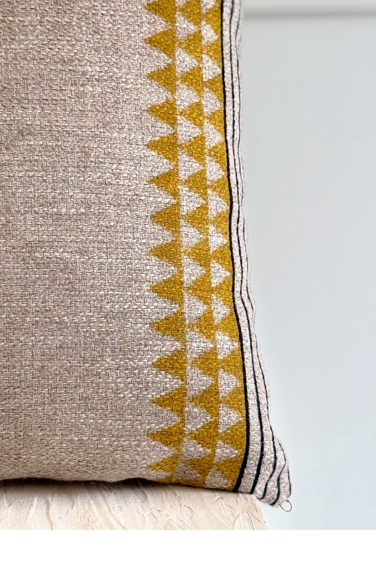 Tessra Block Printed Cushion