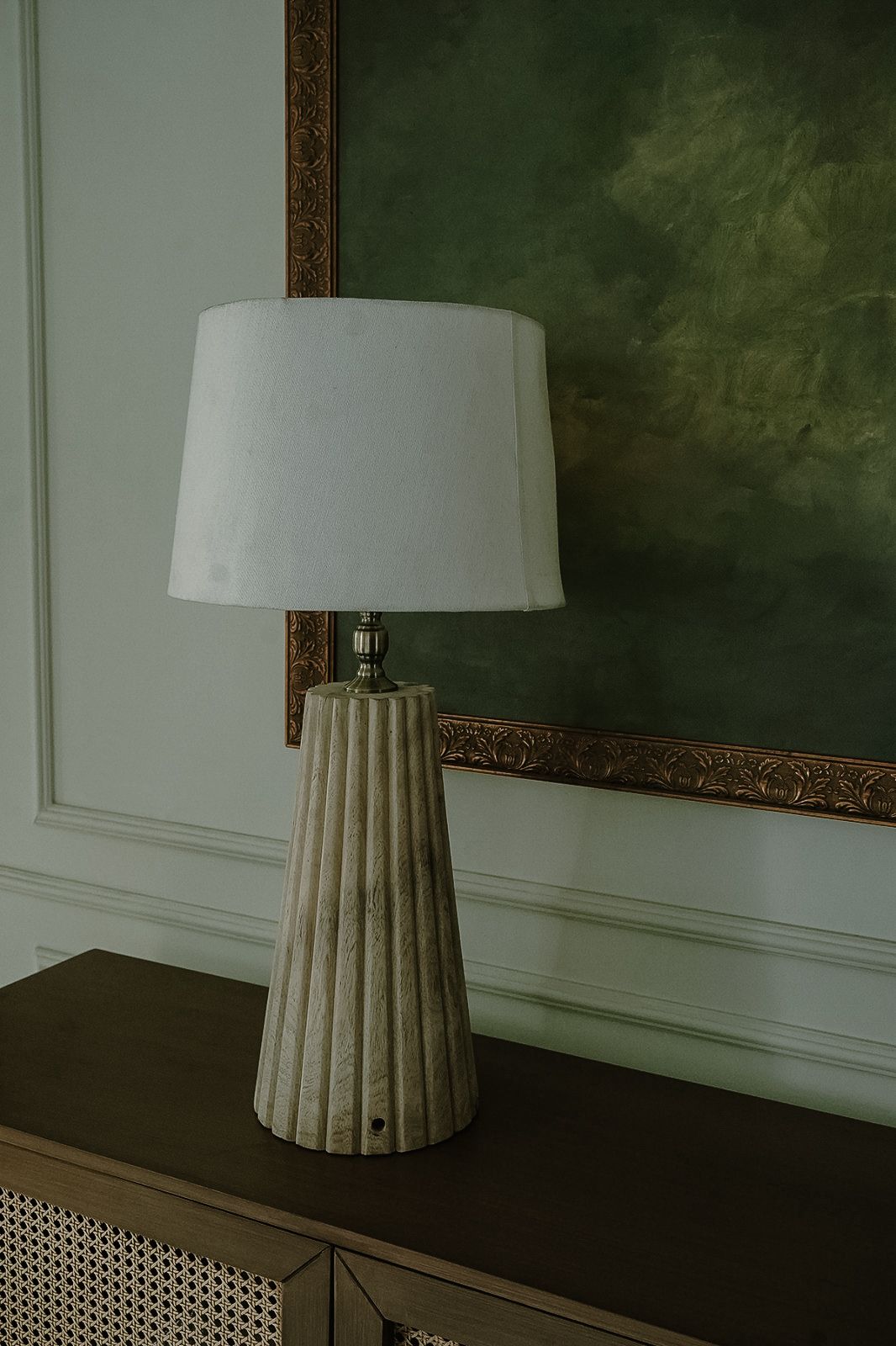 Harper Wooden Table Lamp