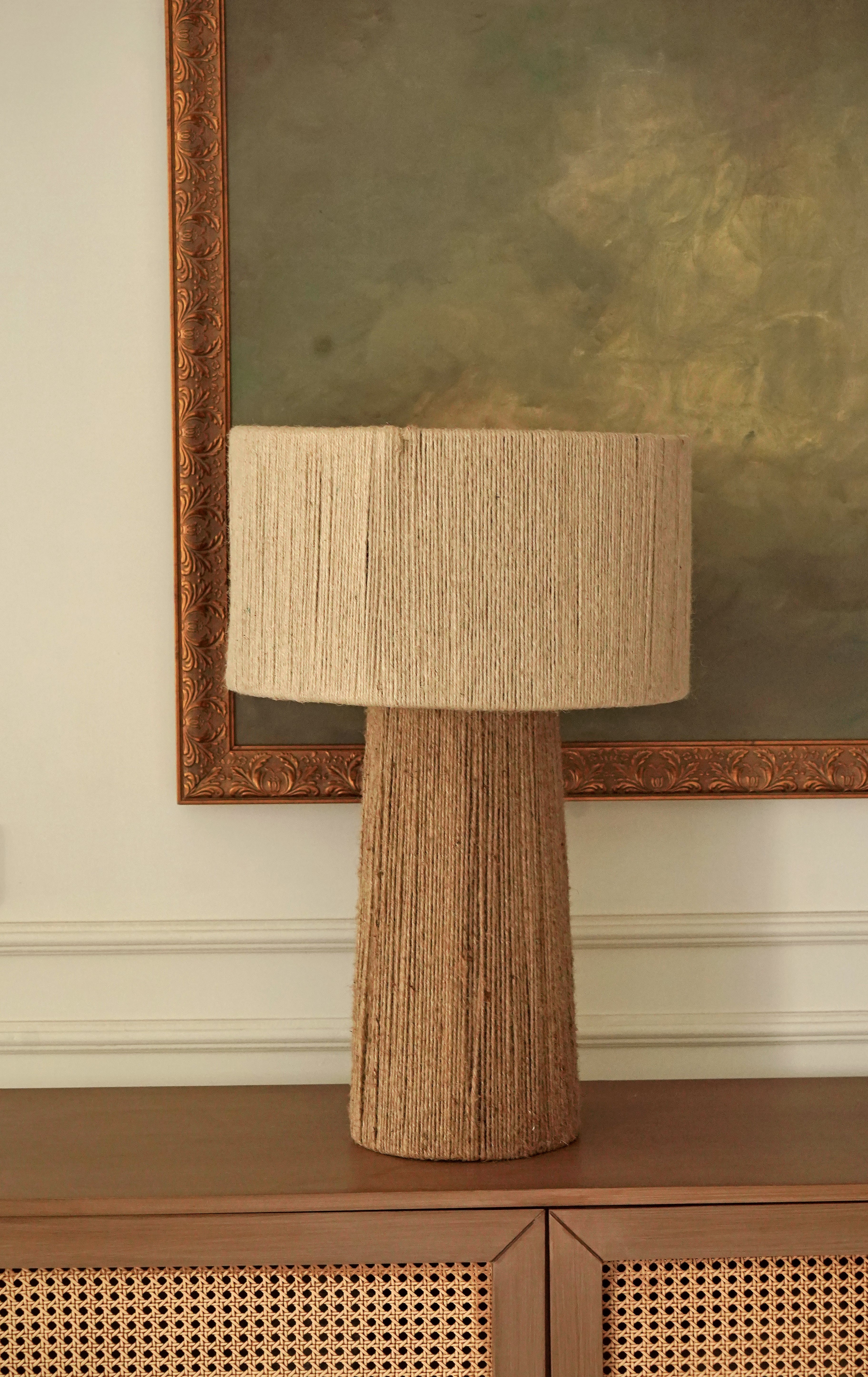 Bay Jute Table Lamp