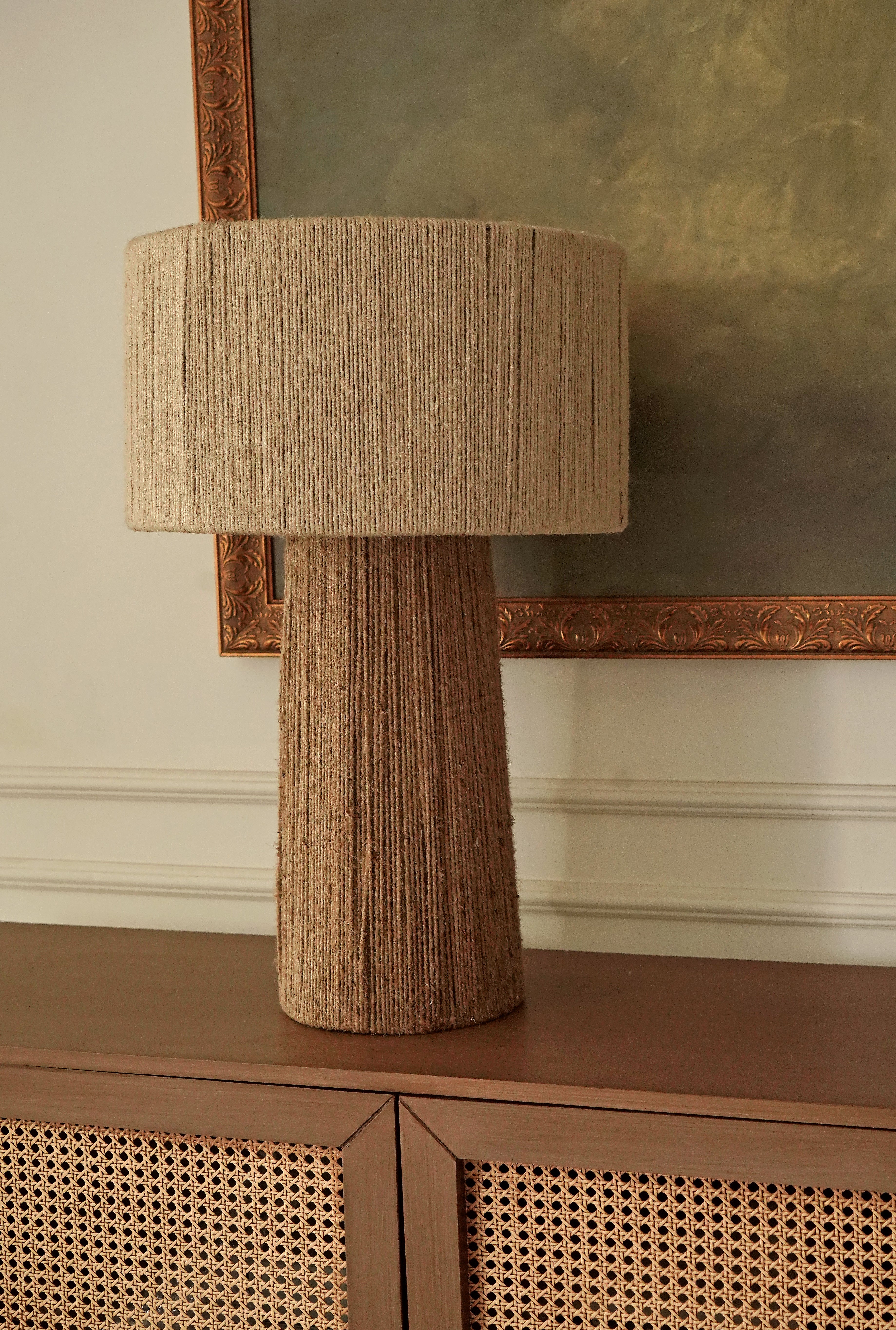 Bay Jute Table Lamp