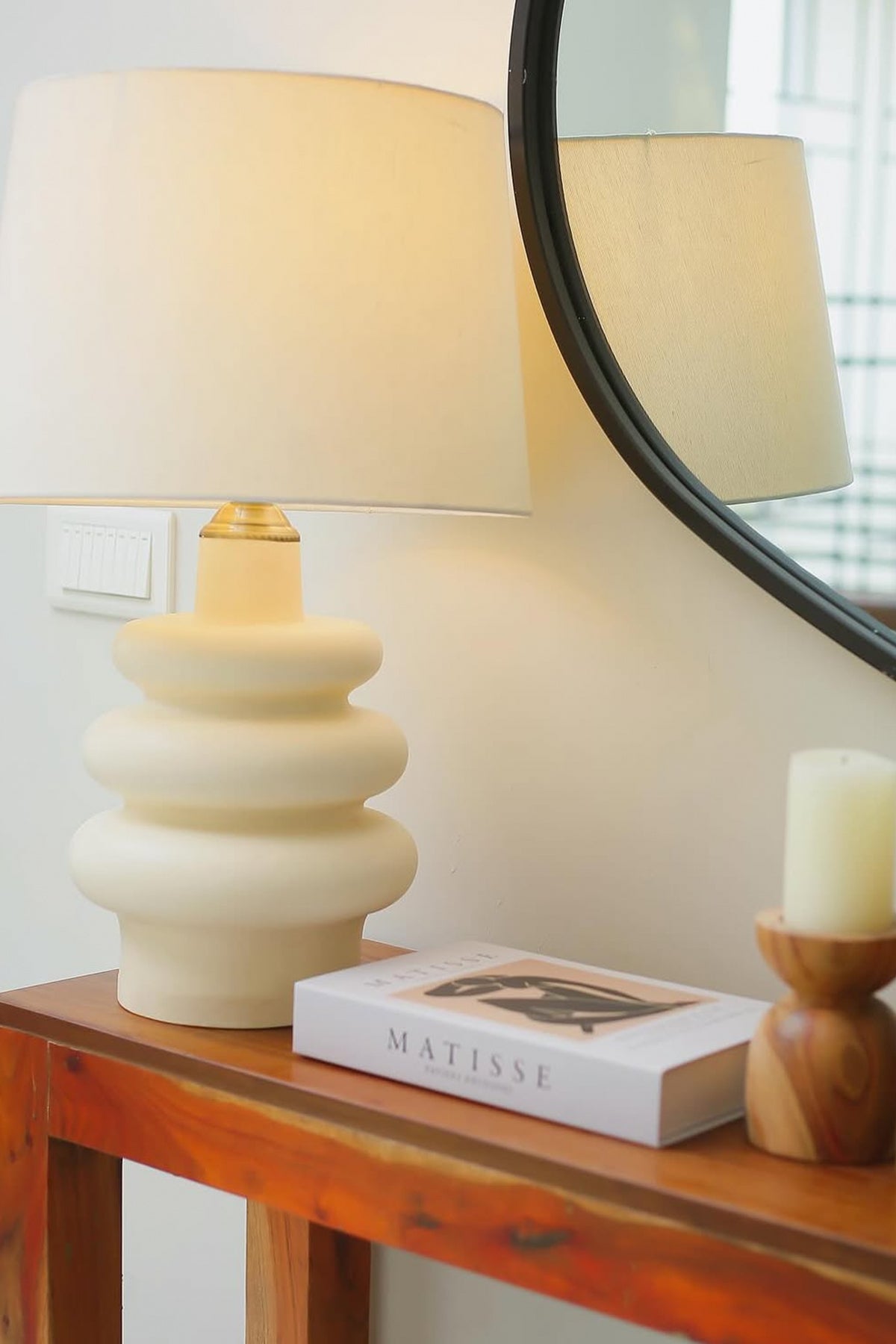 The Fallen Ceramic Lamp
